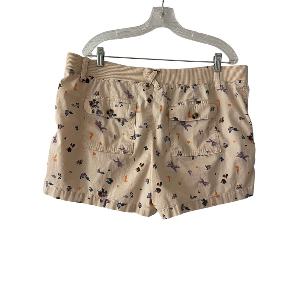 Sonoma Beige Floral‎ Womens Shorts 18